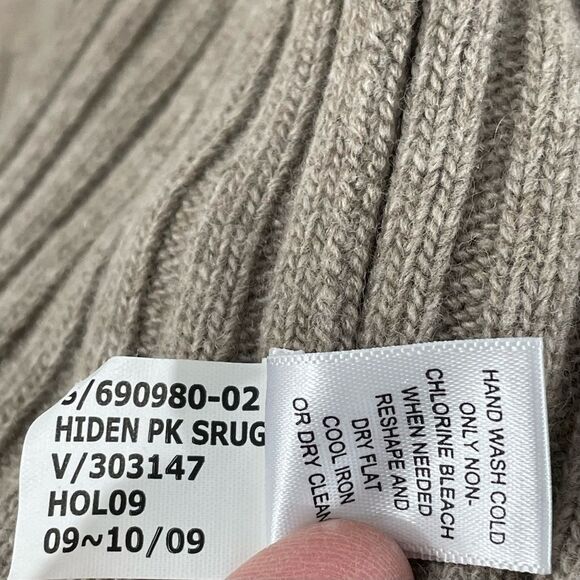 Banana Republic Luxury Cashmere Blend Ribbed Hidden Pocket Cardigan Sweater XS - Picture 5 of 6